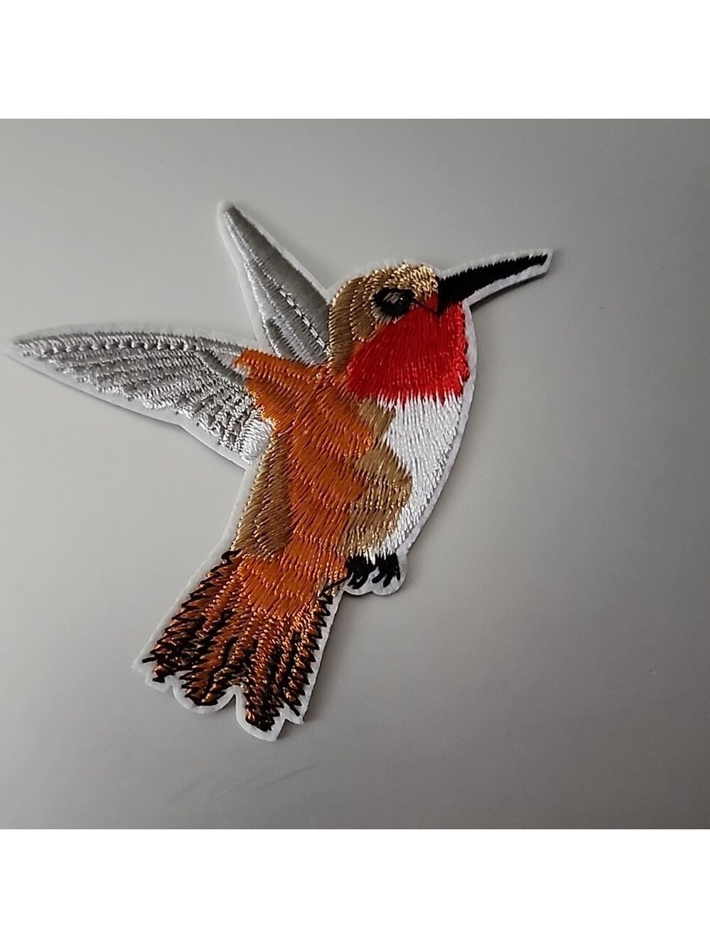 Hummingbird  Iron on Patch #2